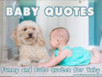 Baby Quotes – Funny and Cute Quotes for Baby