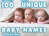 100 Most Unique Baby Names of 2019 – Choose your favorite