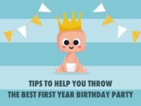 Tips to help you throw the best first year birthday party