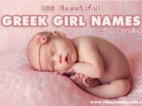 Greek Girl Names – 100 Beautiful Greek Names for Girls with meaning